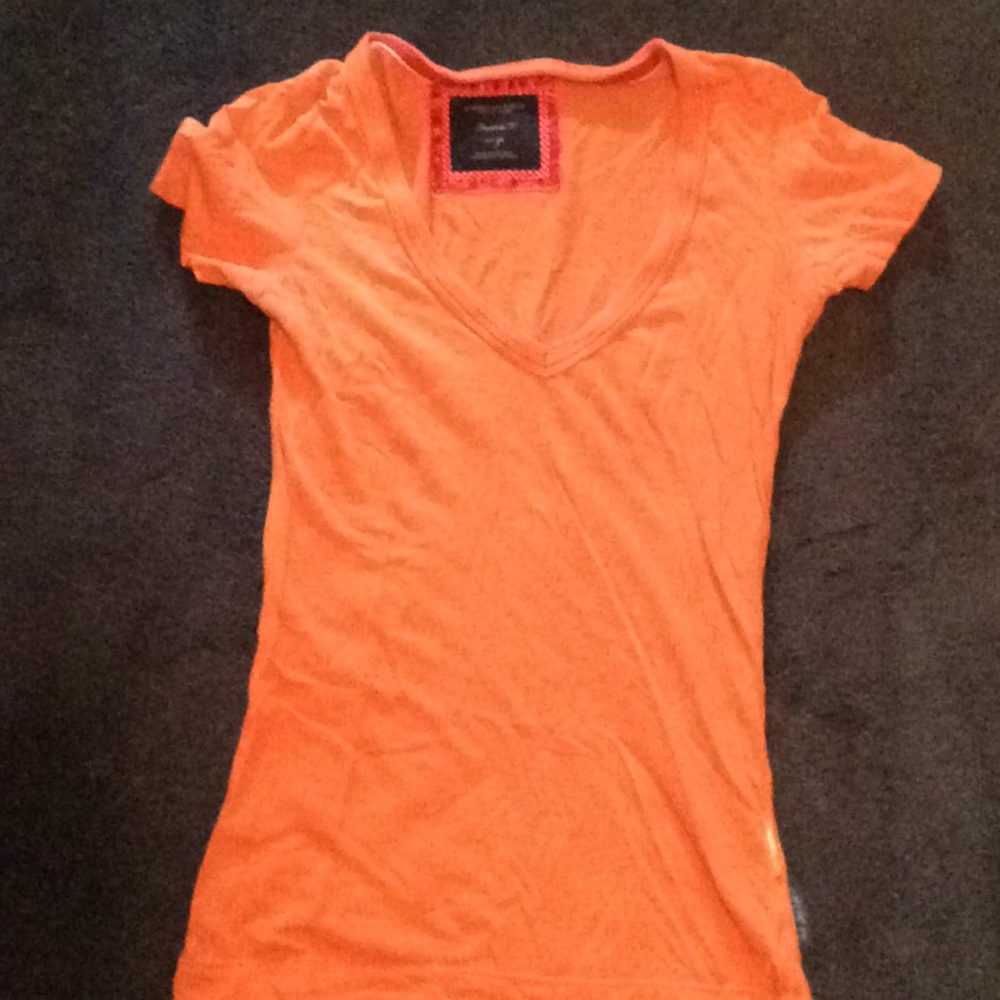 Light orange tee shirt